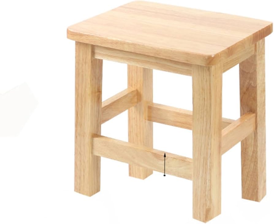 Amazon.co.jp: THLD ハイスツール 木製 スツール 四角型 天然木 木製